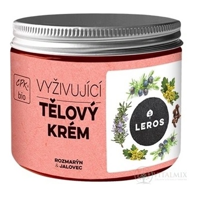 LEROS šlehANÉ těloVÉ máslo ROZMARIN & BOLIEVKA 150 ml