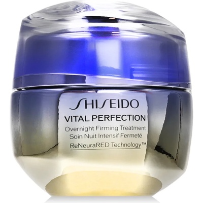 Shiseido Vital Perfection Overnight Firming Treatment Нощен крем за лице за жени 50 ml опция Нова опаковка