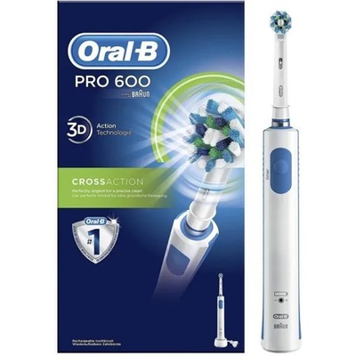 Електрическа четка за зъби , Oral-B Pro 600 CrossAction