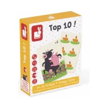 Janod - Стратегическа игра с карти - Топ 10 (J02760)
