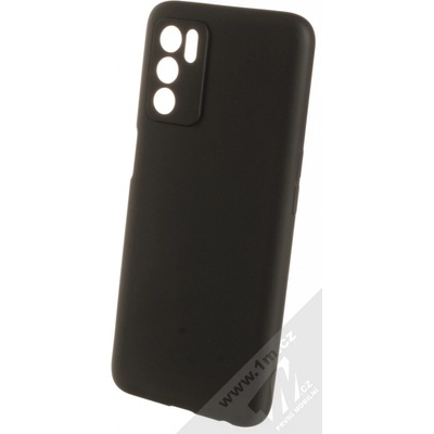 1Mcz Matt Skinny TPU ochranné silikonové pro Oppo A16, A16s, A54s černé