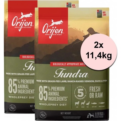 Orijen Tundra 2 x 11,4 kg