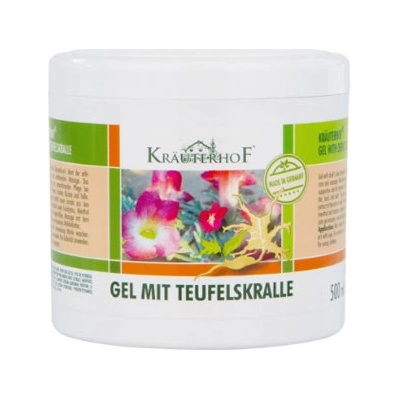Krauterhof gél z čertovho pazúra 500 ml