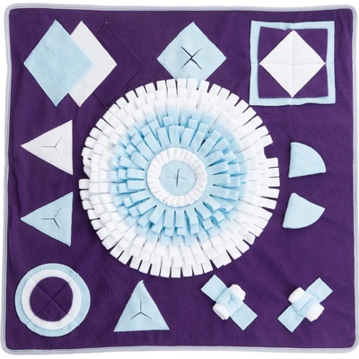 Tiaki čmuchací podložka s geometrickými tvary 70 x 70 x 1 cm