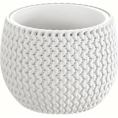 PROSPERPLAST kvetináč s vkladom SPLOFY BOWL 18 cm biela