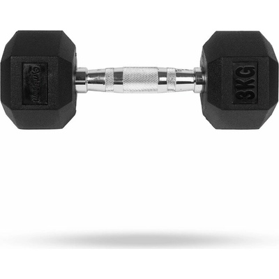 GymBeam Jednoručka Hexagonal 3 kg
