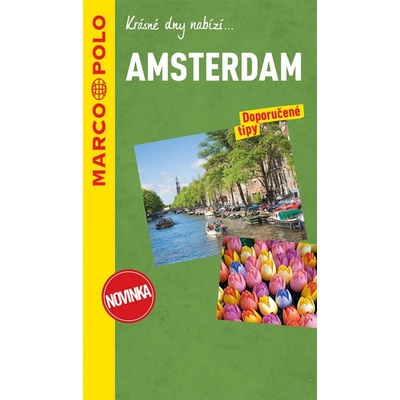 Amsterdam průvodce na spirále s mapou MD
