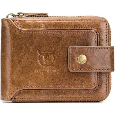 Bullcaptain elegantná kožená peňaženka Phocas Camel BULLCAPTAIN QB231s1