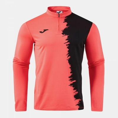Joma City III sweatshirt tmavá námornícka modrá koralová fluo čierna