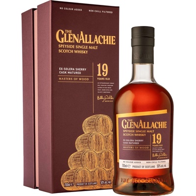 The GlenAllachie 19 letá Ex-Solera Sherry Cask 50% 0,7 l (kazeta)