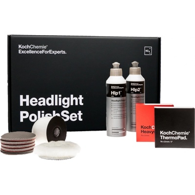 Koch Chemie Headlight Polish Set - Sada na renováciu svetlometov