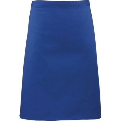 Premier Zástěra Colours PR 151 do pasu krátká COT-39015105099 Královská modrá