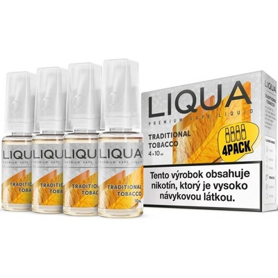 Ritchy Liqua Elements Traditional Tobacco 4 x 10 ml 6 mg