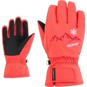 Ziener Детски ръкавици Ziener Kid's Lailla AS(R) Gloves - Fiery Red - размер 6, 5 (EU) (202-6614-0618)