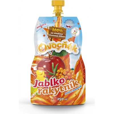 Ovocňák Mušt jablko rakytník 250 ml