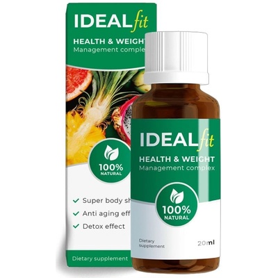 IdealFit kapky na hubnutí doplněk stravy 20 ml