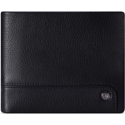 Alaska Horizontal Wallet With Coins Pocket With Zipper 01 Nero/Black RO