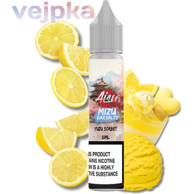 ZAP! AISU MIZU Bar Salts Yuzu Sorbet 10 ml 20 mg