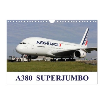 Calvendo A380 SuperJumbo (Wall Calendar 2026 DIN A4 landscape), CALVENDO 12 Month Wall Calendar | Calvendo, Mark Stevens