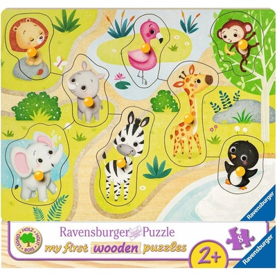 Ravensburger Zvířátka v Zoo 8 dílků