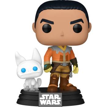 Funko Фигура Funko POP! Movies: Star Wars - Ezra Bridger with Loth Cat (Rebels) (Special Edition) #756 (099775)