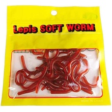 LEPIS BAITS ARF-3207 Worms Red 70mm 18ks