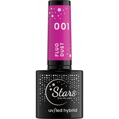Stars od Stars Hybridný lak Fluo Dust č. 001, 5 g