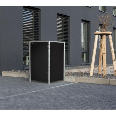 Hide 1 koš 240 l 80 x 69 x 115 cm čierny