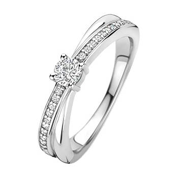 Ti Sento Дамски сребърен пръстен Ti Sento 12374ZI (12374ZI)