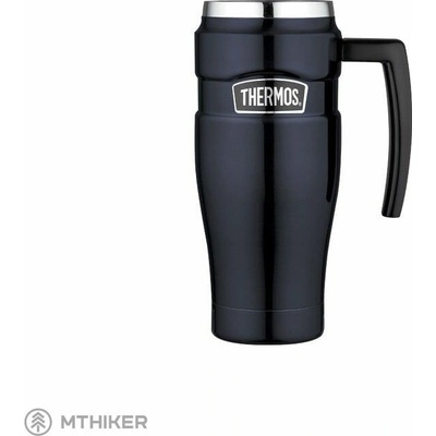 Thermos vodotěsný termohrnek s držadlem 470 ml tmavě modrá