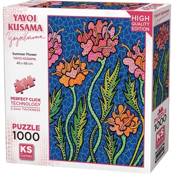 KS Games Пъзел KS Games от 1000 части - Лятно цвете (20717)