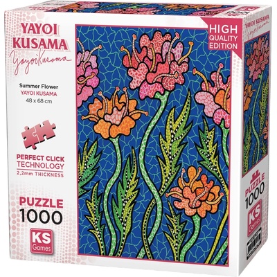 KS Games Пъзел KS Games от 1000 части - Лятно цвете (20717)