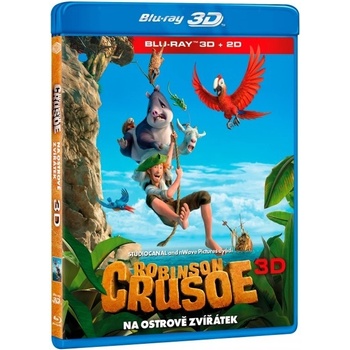 Robinson Crusoe: Na ostrově zvířátek 2D+3D BD