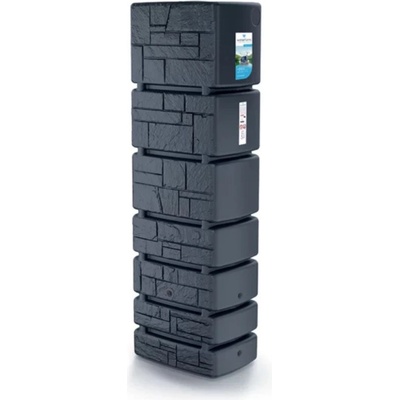 HydroMoby Резервоар за дъждовна вода HydroMoby Arves Tower Stone, 350л (антрацит) (IDTST350-Anthracite)
