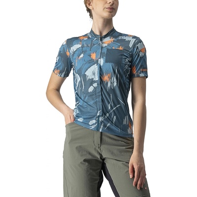 Castelli UNLTD SENTIERO dámsky modrá/korálová