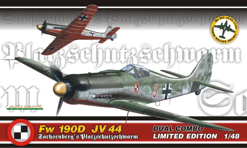 eduard 1/48 Fw190D JV44 DUAL COMBO 【公式通販】