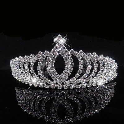 Naishide Jewelry korunka do vlasů DIAMOND stříbrná
