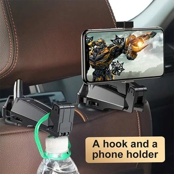 Baseus Стойка за телефон или чанта за седалка в кола Baseus Hook