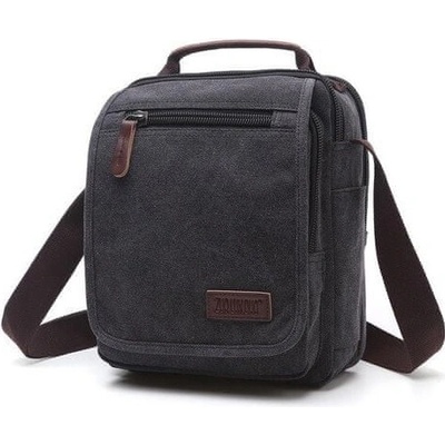 Izmael pánska crossbody taška ZUOLUNDUO-Čierna