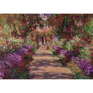 Piatnik - Puzzle Monet: Garden in Giverny - 1 000 piese