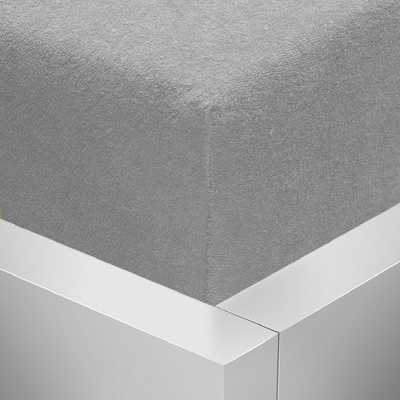 Stanex Froté napínací prostěradlo světle šedé 90x200