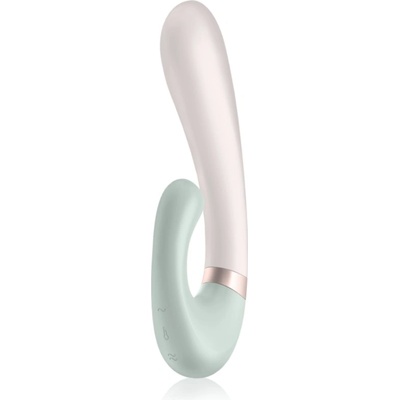 Satisfyer HEAT WAVE вибратор със стимулиране на клитора Mint 19, 8 см