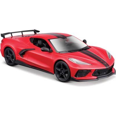 Maisto 2020 Chevrolet Corvette Stingray Coupe červená 1:24