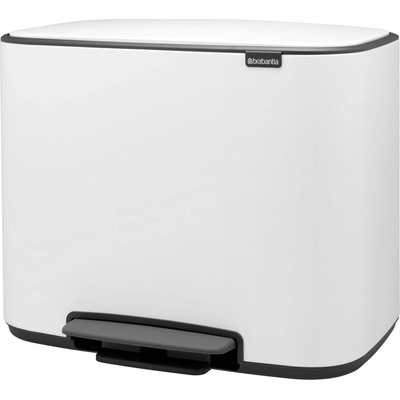 Brabantia Bo pedálový koš 11 + 23 L bílá 121142