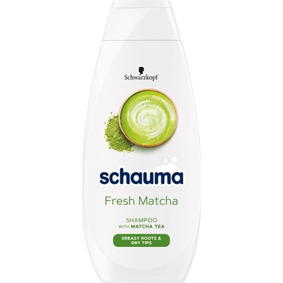 Schauma Fresh Matcha šampón na vlasy 400 ml