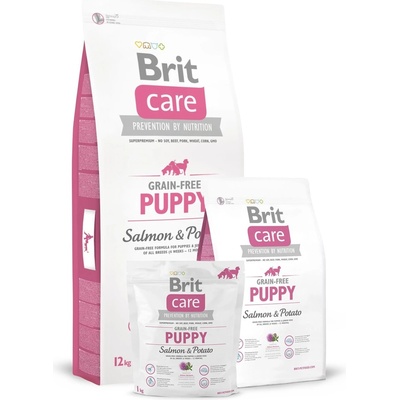 Brit Care Grain-free Puppy Salmon & Potato 3 x 12 kg