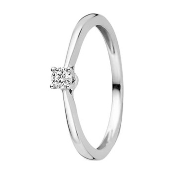 Blush Дамски златен пръстен с диамант Blush 1622WDI (1622WDI)