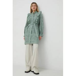 Bruuns Bazaar Памучна рокля Bruuns Bazaar Sienna Kandra (BBW3197)