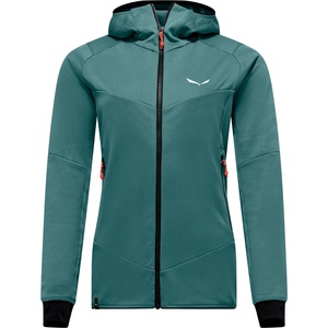 Salewa Дамско поларено яке Salewa Women's Sella Crevasse Hooded Jacket Fleece jacket - Willow - размер 38 (EU) (105-5497-0613)