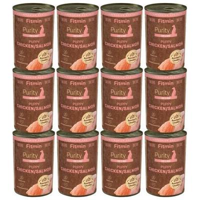 Fitmin Purity Puppy Chicken with Salmon 12 x 400 g